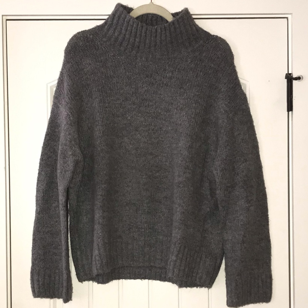 Mock neck sweater